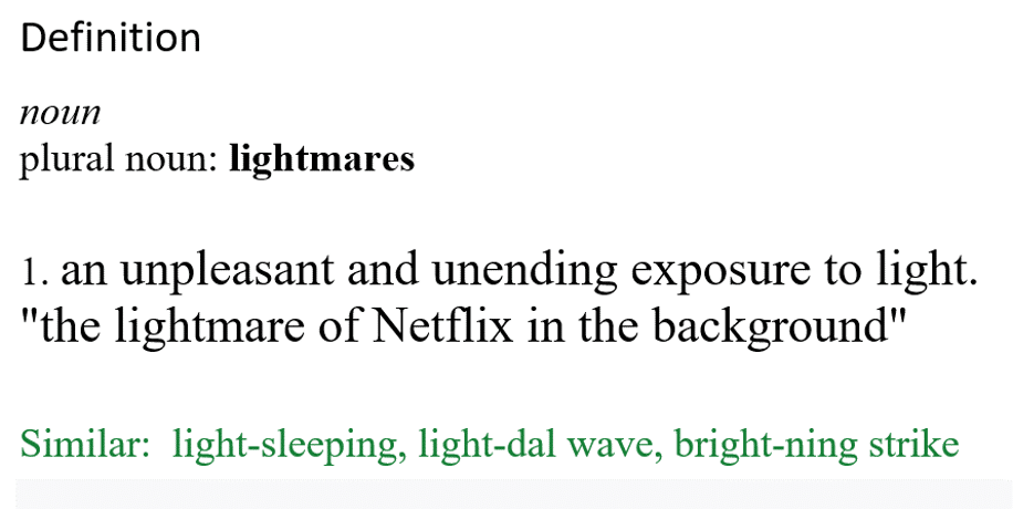 Light mare definition