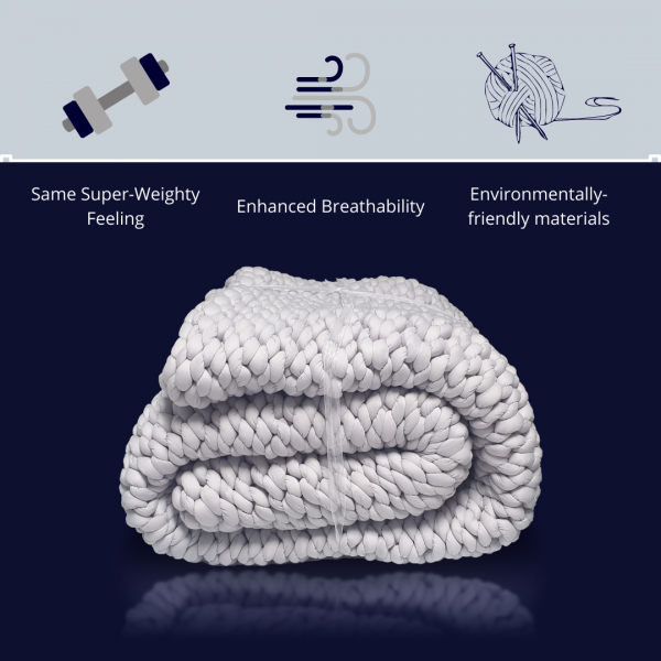 UK Knitted Weighted Blanket